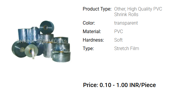 PVC-Shrink-Rolls
